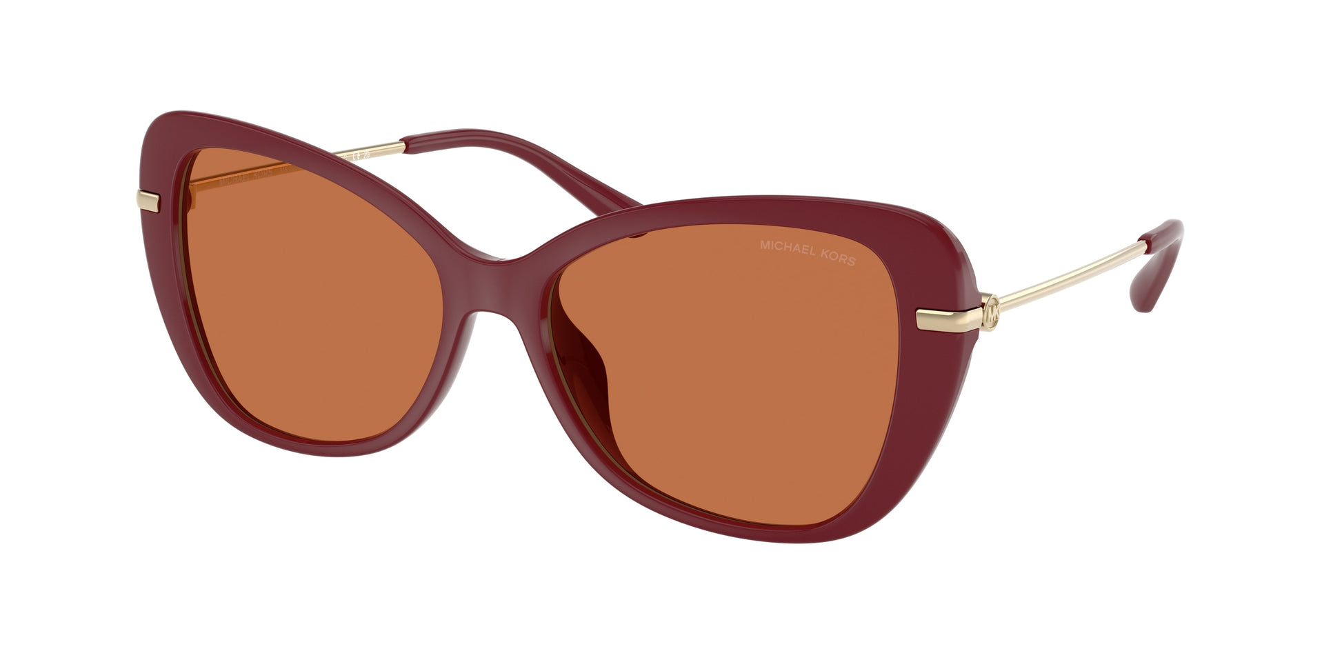 Michael Kors SAINT CROIX MK2230U Butterfly Sunglasses  400473-Deep Red 56-140-16 - Color Map Red