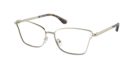 Michael Kors RADDA MK3063 Rectangle Eyeglasses  1014-Light Gold 53-140-15 - Color Map Gold