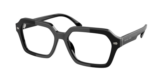 Michael Kors KINLOCH MK4127 Square Eyeglasses  3005-Black 56-145-17 - Color Map Black
