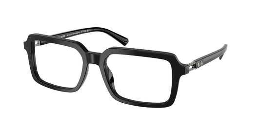 Michael Kors YELLOWSTONE MK4130 Rectangle Eyeglasses  3005-Black 55-145-18 - Color Map Black