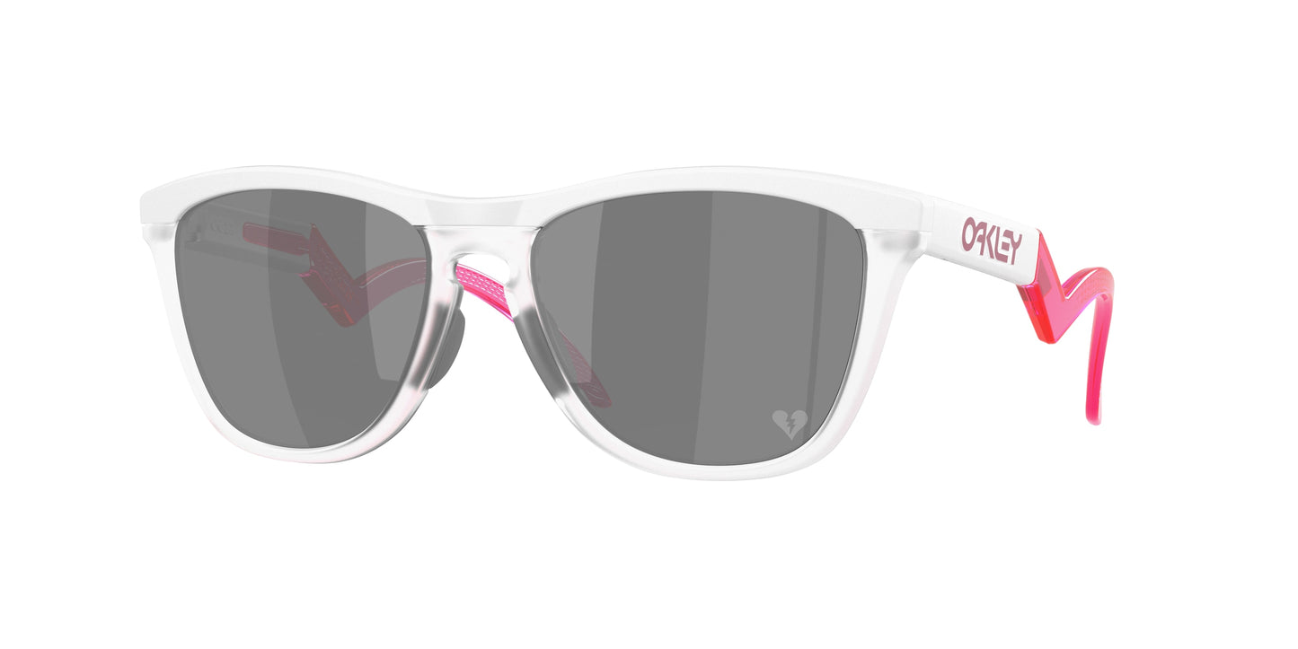 Oakley FROGSKINS HYBRID OO9289 Round Sunglasses 928910-Matte White 55-138-17 - Color Map White