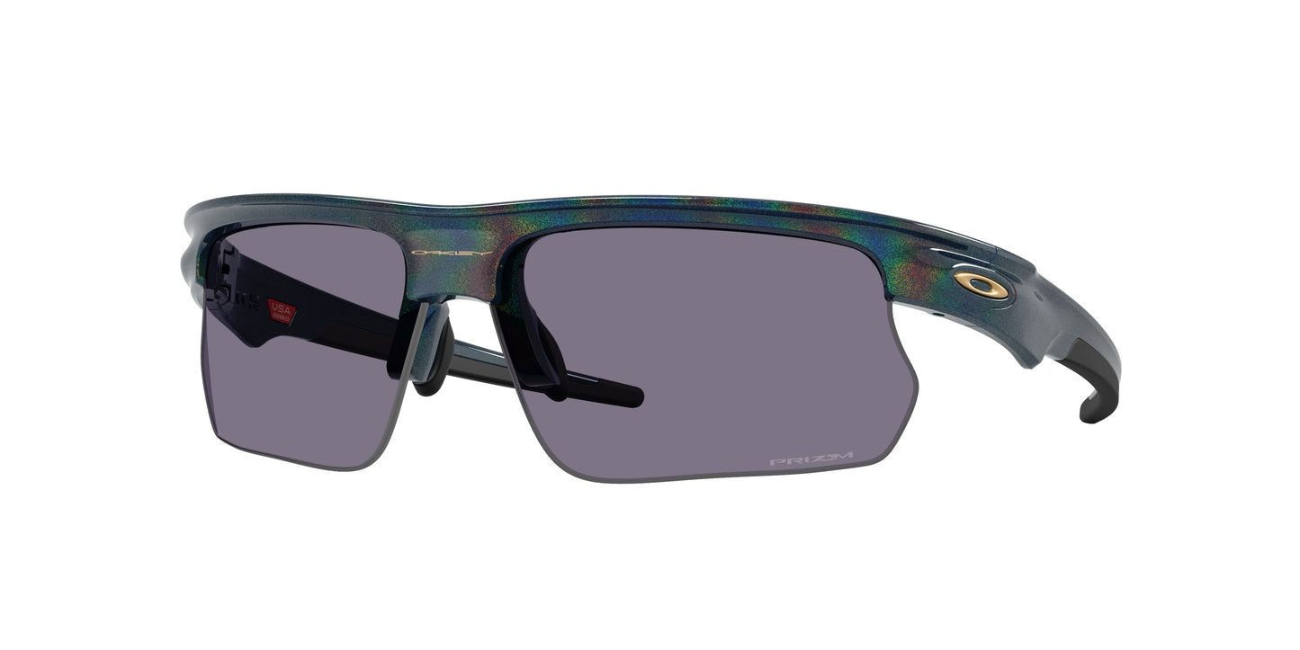 Oakley BISPHAERA OO9400 Rectangle Sunglasses 940026-Abyss Spacedust 68-136-6 - Color Map Blue