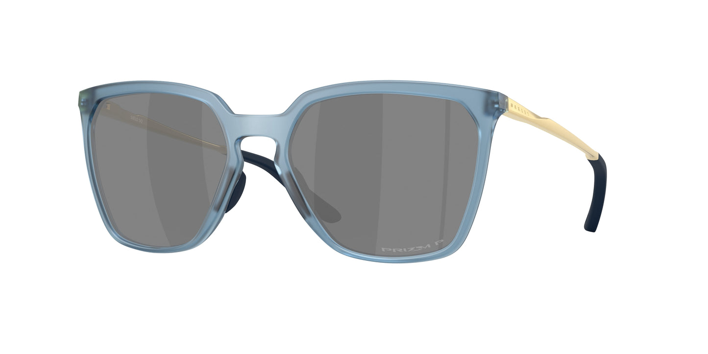 Oakley SIELO SQ OO9480 Rectangle Sunglasses 948012-Matte Transparent Abyss 57-141-18 - Color Map Blue