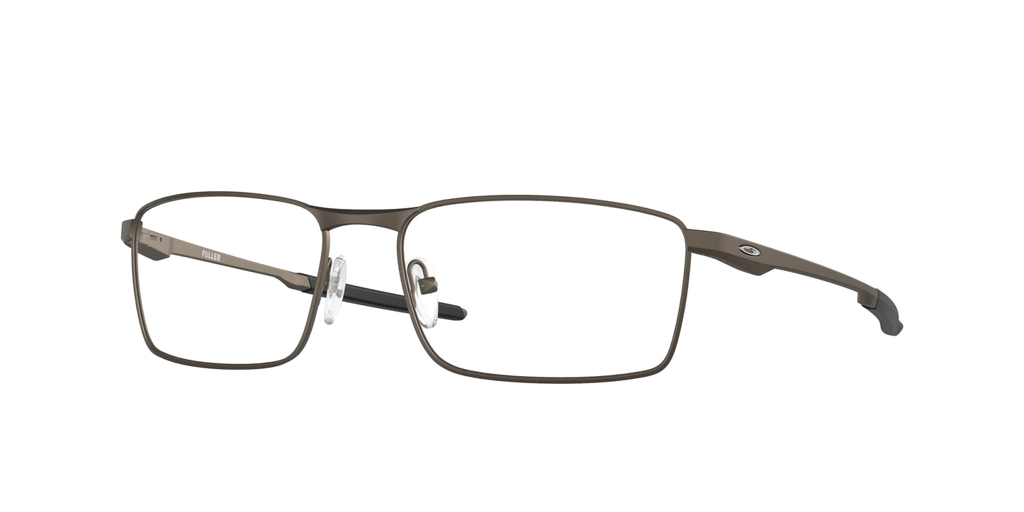 Oakley Optical FULLER OX3227 Rectangle Eyeglasses 322706-Satin Lead 55-139-17 - Color Map Grey