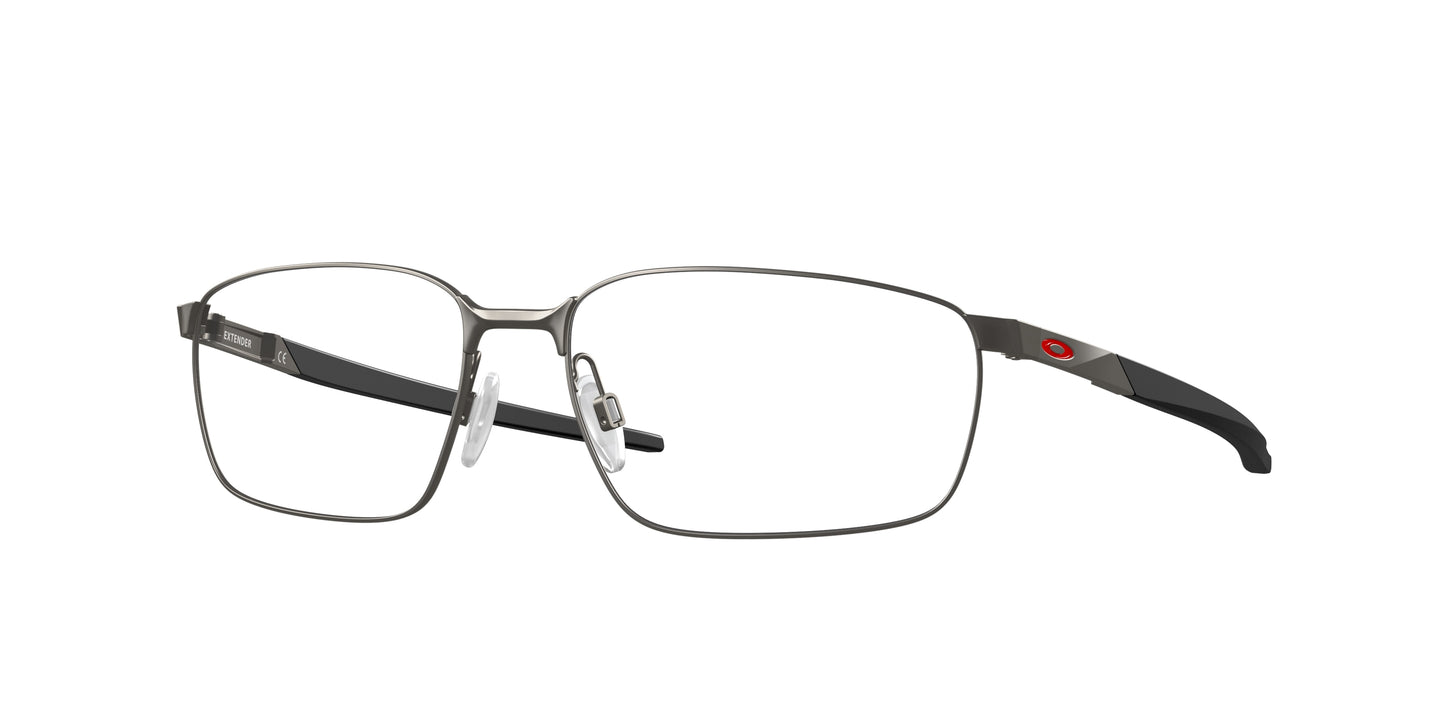 Oakley Optical EXTENDER OX3249 Rectangle Eyeglasses 324904-Matte Gunmetal 58-135-16 - Color Map Grey