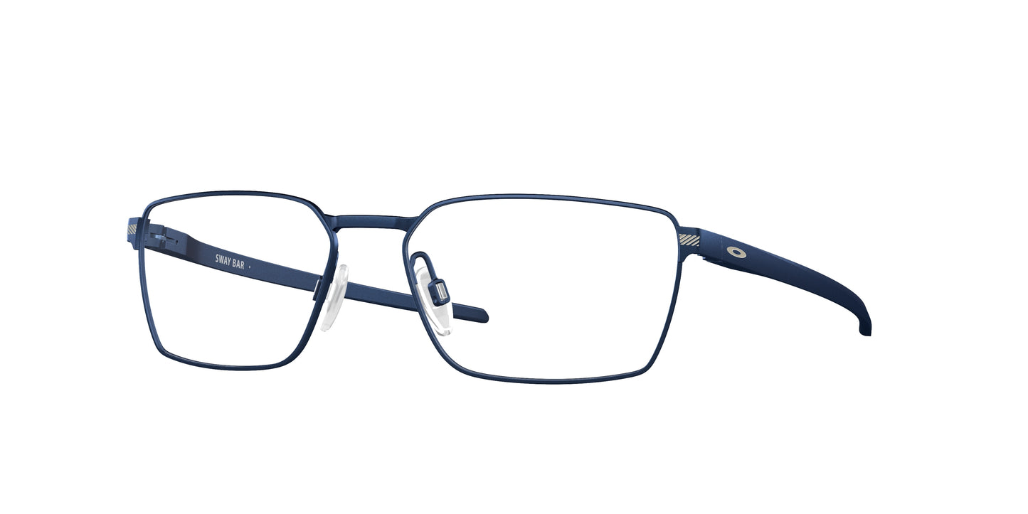 Oakley Optical SWAY BAR OX5078 Rectangle Eyeglasses 507804-Matte Midnight 55-136-16 - Color Map Blue