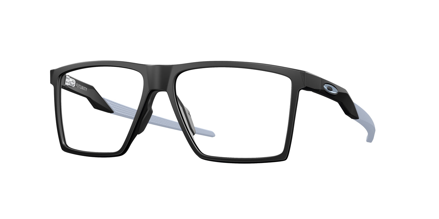 Oakley Optical FUTURITY OX8052 Square Eyeglasses 805205-Satin Black 57-139-14 - Color Map Black
