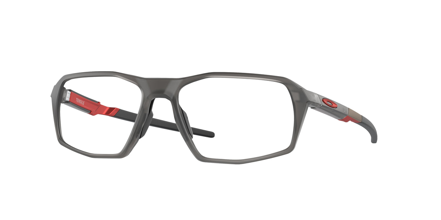 Oakley Optical TENSILE OX8170 Square Eyeglasses 817002-Satin Grey Smoke 56-138-17 - Color Map Grey