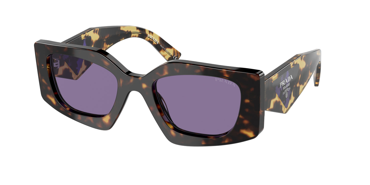 Prada PR15YSF Irregular Sunglasses 2AU05Q-Tortoise 52-140-21 - Color Map Tortoise