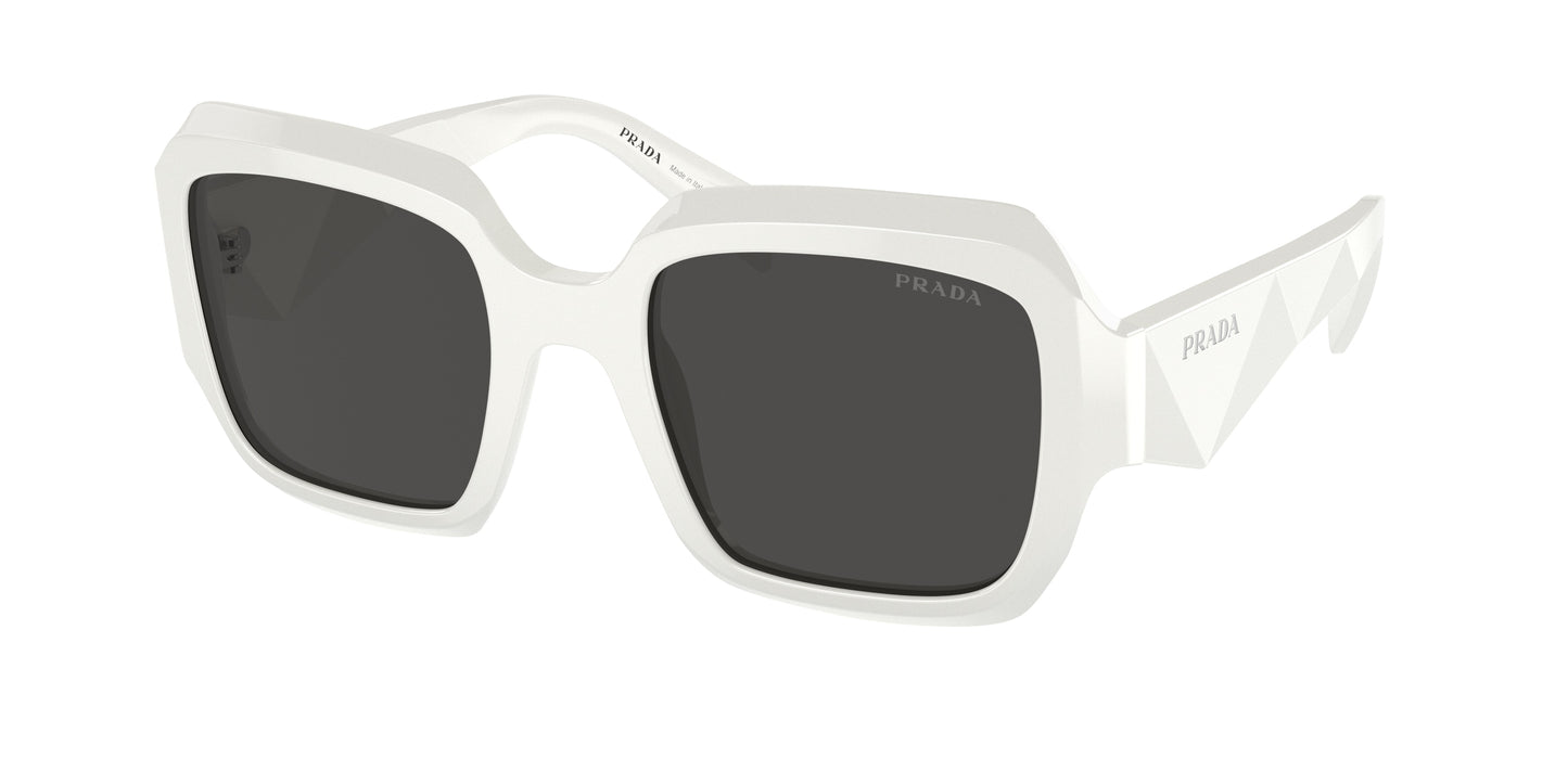 Prada PR28ZS Pillow Sunglasses 17K08Z-White 53-145-22 - Color Map White