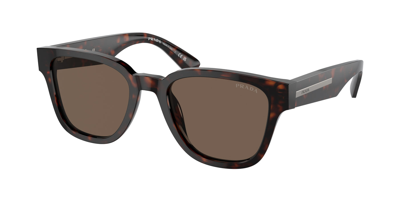 Prada PRA04SF Pillow Sunglasses 17N08T-Havana 54-145-18 - Color Map Tortoise