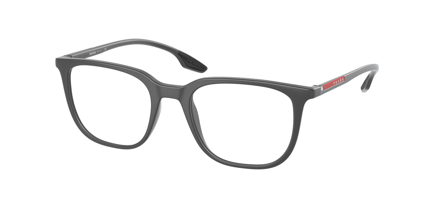 Prada Linea Rossa PS01OV Pillow Eyeglasses UFK1O1-Grey Rubber 50-145-19 - Color Map Grey