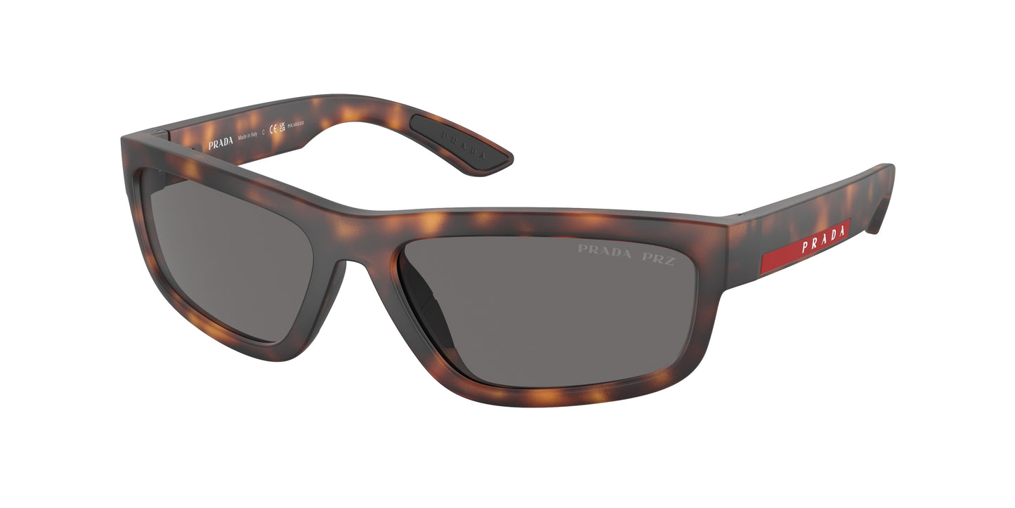 Prada Linea Rossa PS05ZS Rectangle Sunglasses 17X02G- 59-140-17 - Color Map Tortoise