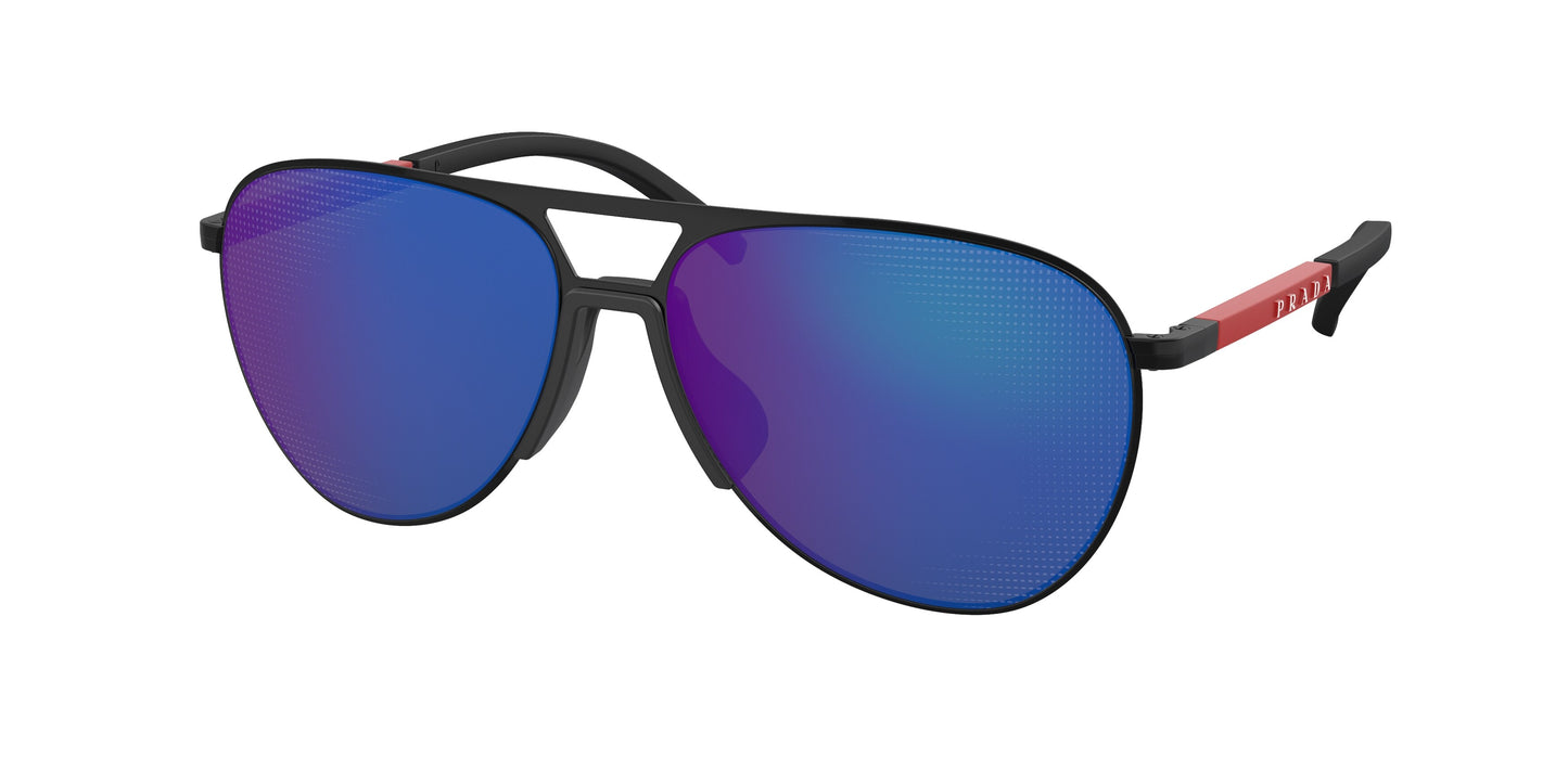 Prada Linea Rossa PS51XS Pilot Sunglasses 1BO08U-Matte Black 59-145-15 - Color Map Black