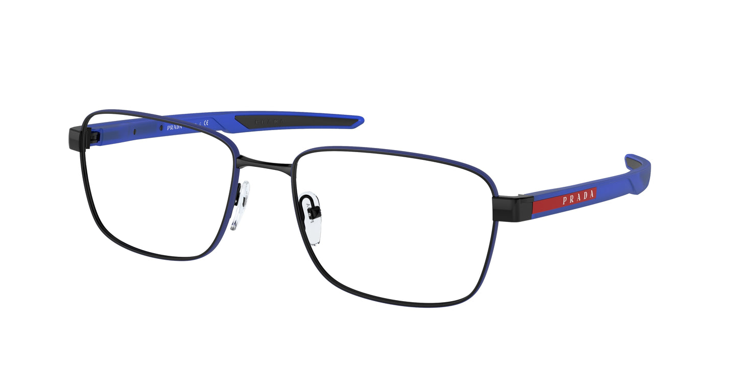 Prada Linea Rossa PS54OV Pillow Eyeglasses 16C1O1-Black 57-140-18 - Color Map Black