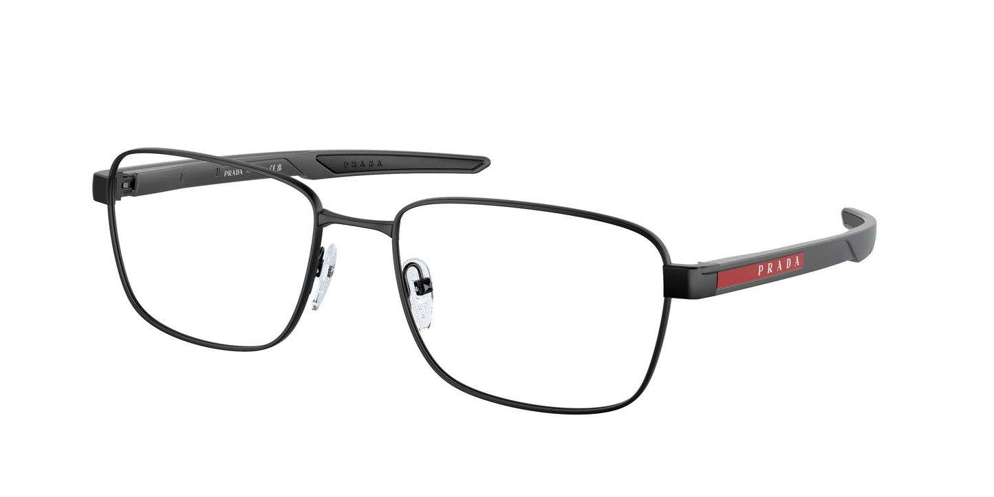 Prada Linea Rossa PS54OV Pillow Eyeglasses 1BO1O1-Matte Black 57-140-18 - Color Map Black