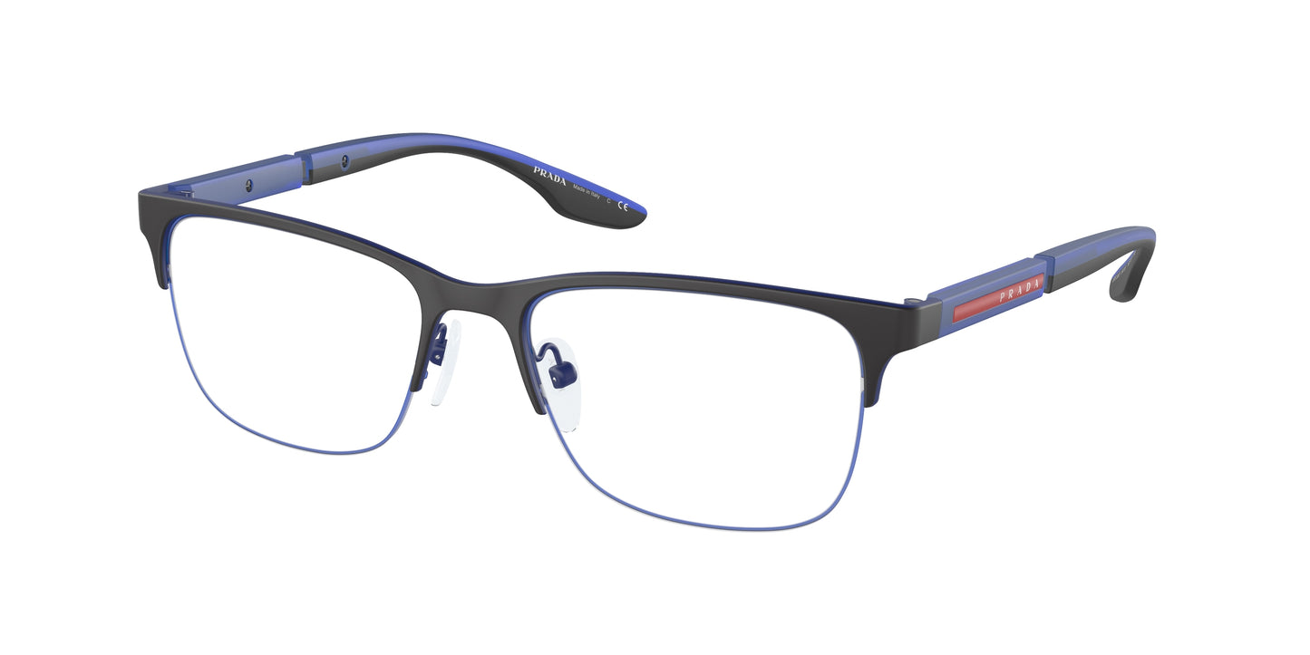 Prada Linea Rossa PS55OV Pillow Eyeglasses 16C1O1-Matte Black 54-145-18 - Color Map Black