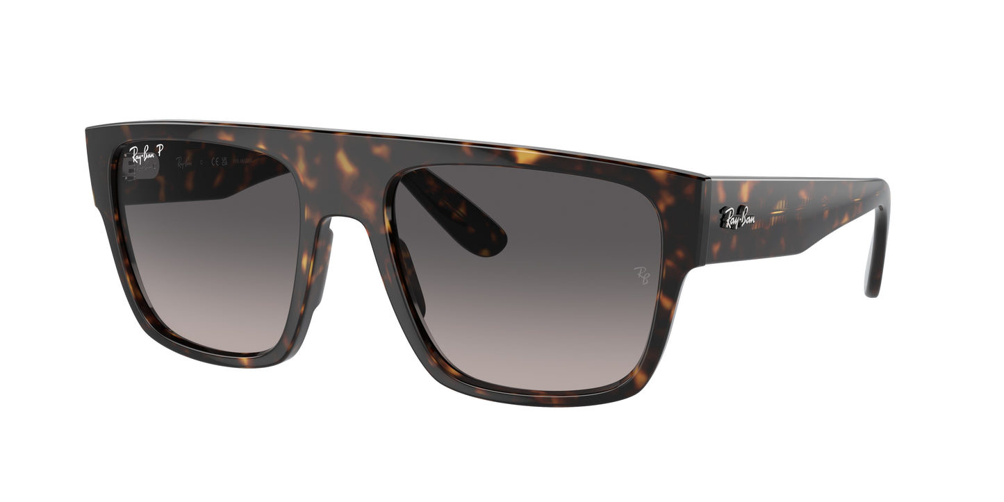 Ray-Ban DRIFTER RB0360S Square Sunglasses 902/M3-Havana 57-145-20 - Color Map Tortoise