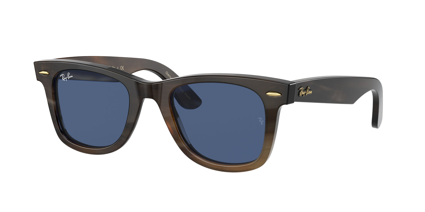 Ray-Ban WAYFARER RB2140CO Square Sunglasses 921580-Light Havana 50-150-22 - Color Map Tortoise