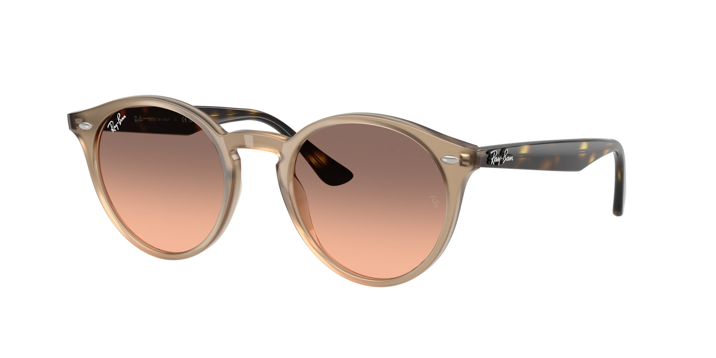 Ray-Ban RB2180F Phantos Sunglasses 678846-Turtledove 52-150-20 - Color Map Beige