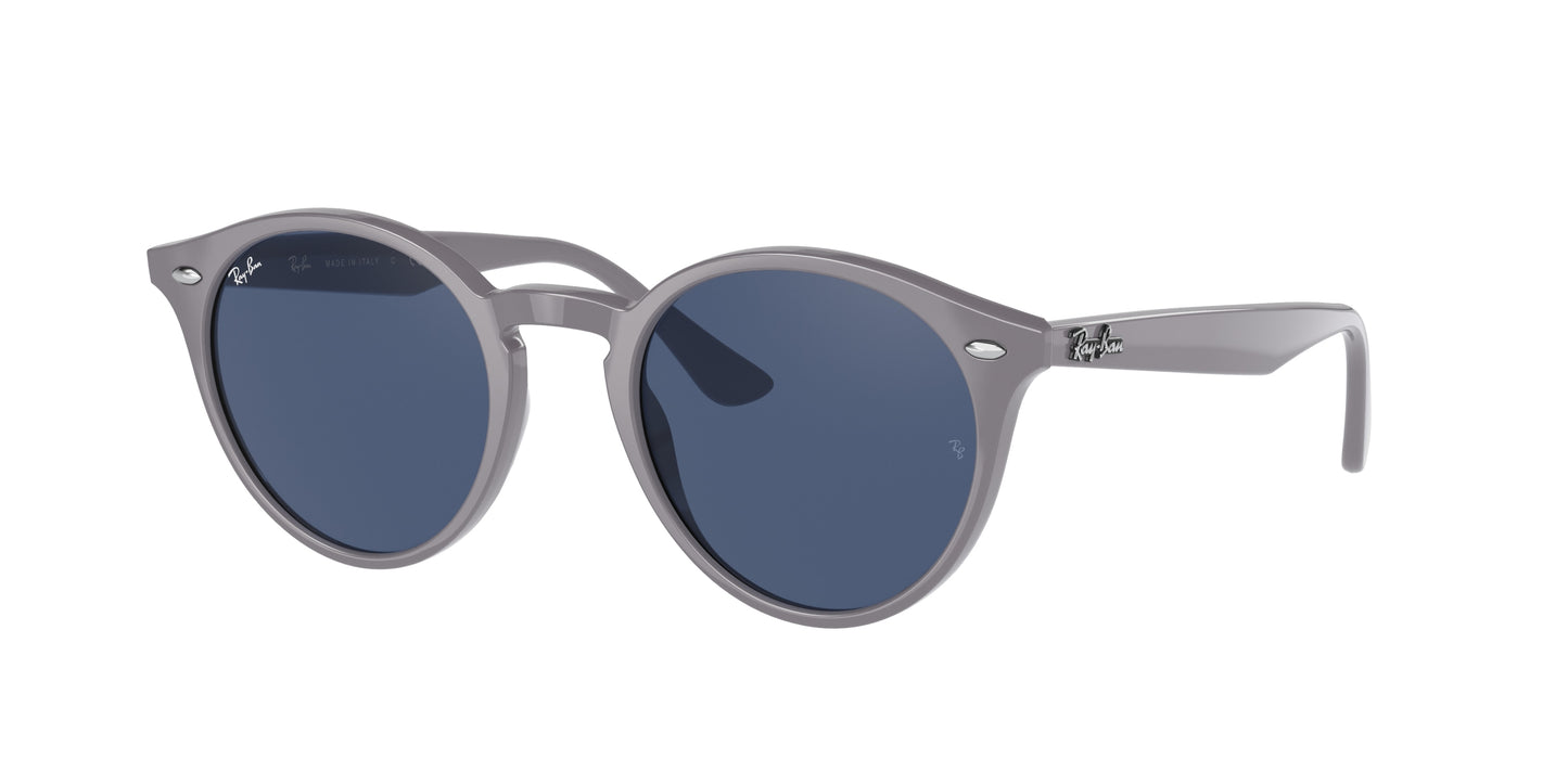 Ray-Ban RB2180 Round Sunglasses 657780-Grey 52-150-21 - Color Map Grey