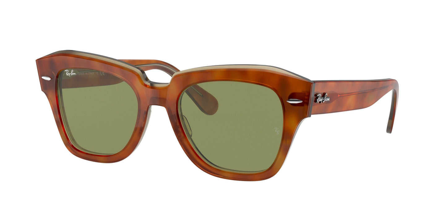Ray-Ban STATE STREET RB2186 Square Sunglasses - Lensntrends