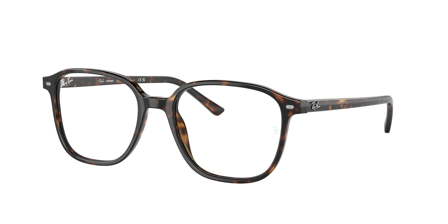 Ray-Ban LEONARD RB2193 Square Sunglasses 902/GH-Havana 51-145-18 - Color Map Tortoise