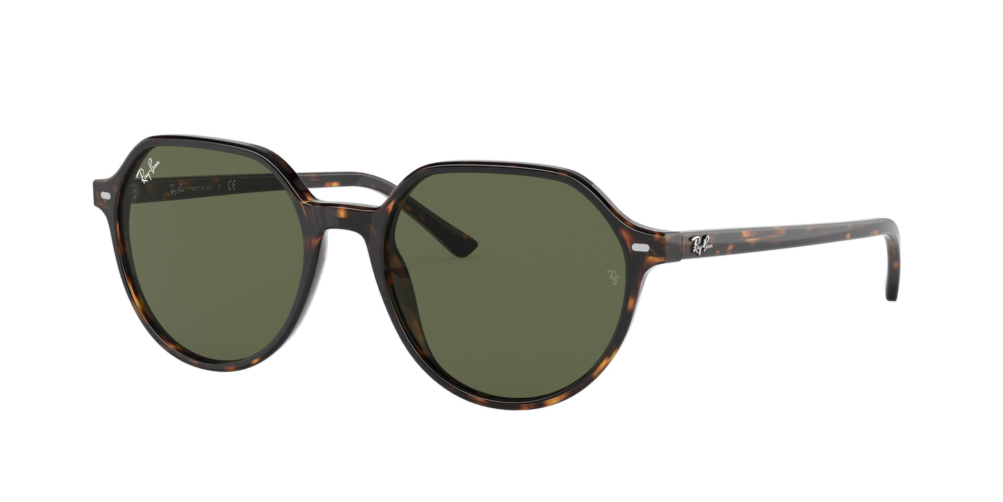 Ray-Ban THALIA RB2195 Square Sunglasses 902/31-Havana 53-145-18 - Color Map Tortoise