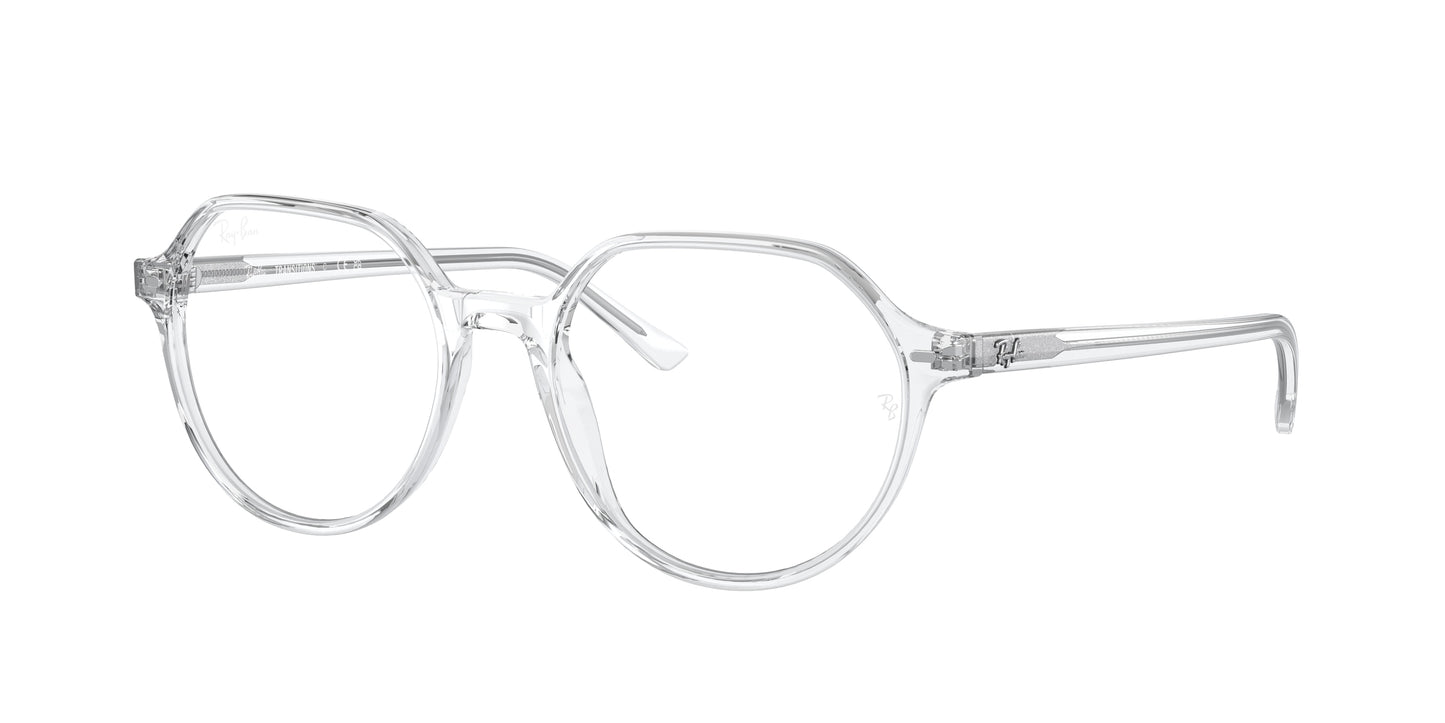 Ray-Ban THALIA RB2195 Square Sunglasses 912/GG-Transparent 53-145-18 - Color Map Transparent