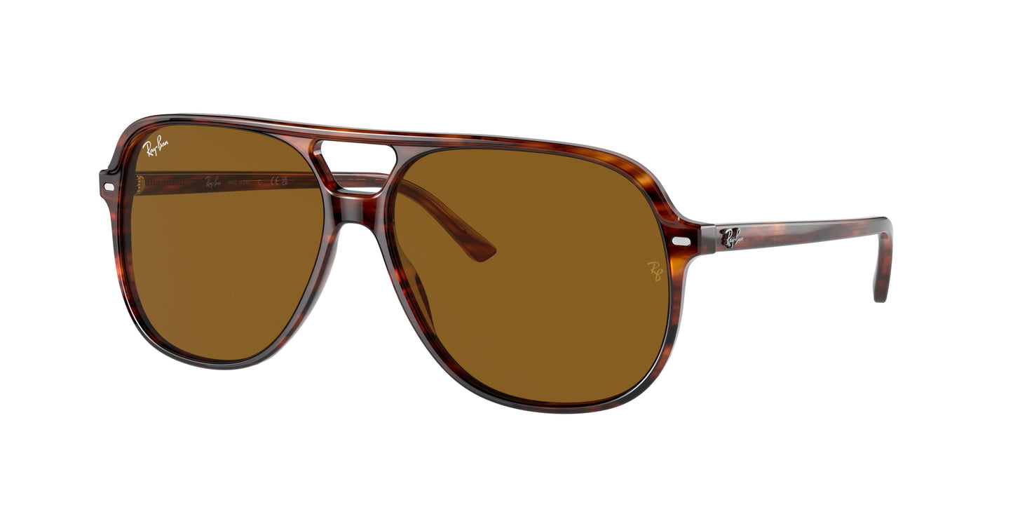 Ray-Ban BILL RB2198 Square Sunglasses 954/33-Havana 56-145-14 - Color Map Tortoise