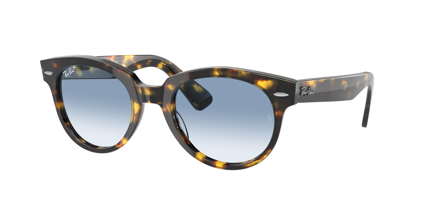 Ray-Ban ORION RB2199 Square Sunglasses 13323F-Yellow Havana 52-145-22 - Color Map Tortoise