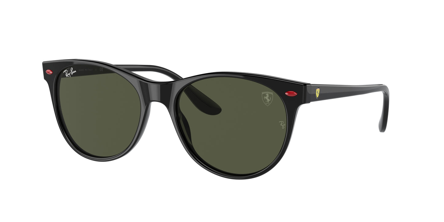 Ray-Ban RB2202M Phantos Sunglasses F60131-Black 55-145-18 - Color Map Black