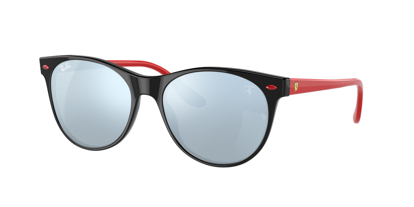 Ray-Ban RB2202M Phantos Sunglasses F64430-Black 55-145-18 - Color Map Black