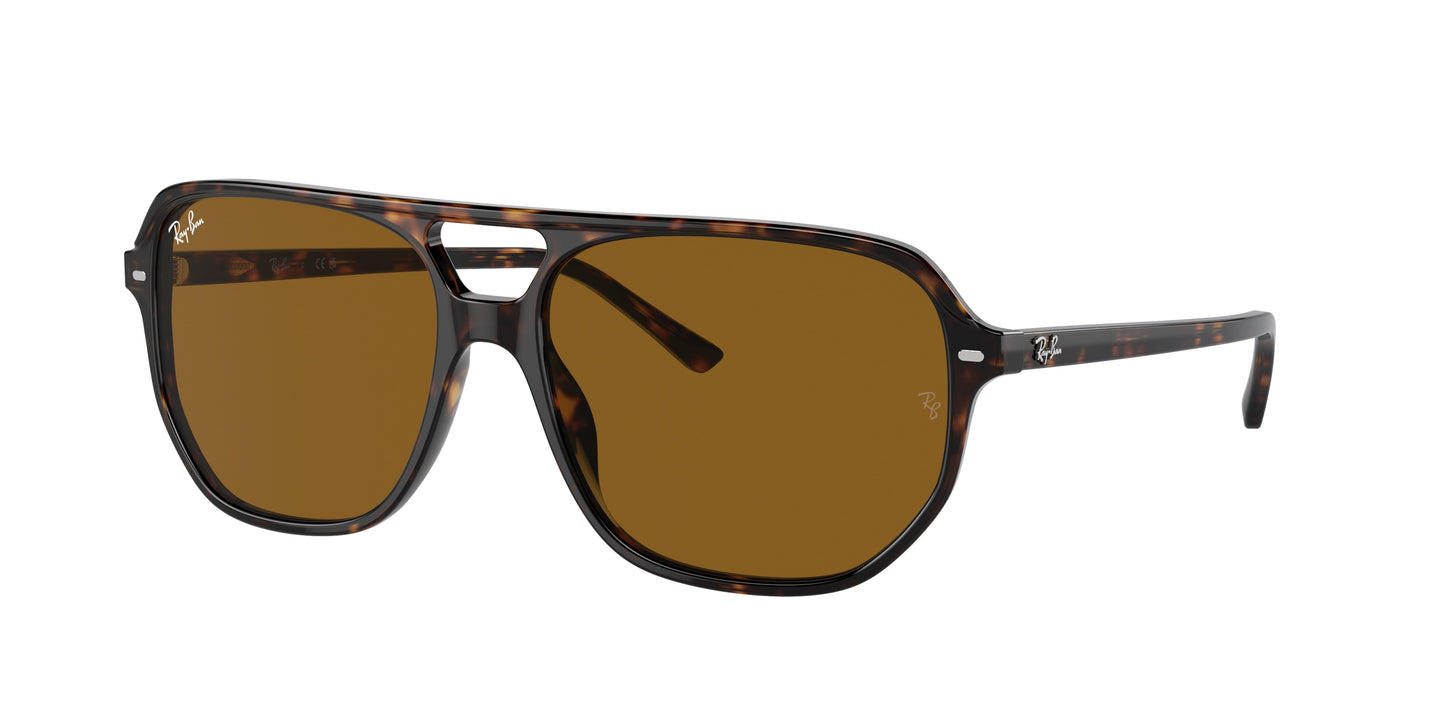 Ray-Ban BILL ONE RB2205 Irregular Sunglasses 902/33-Havana 60-145-16 - Color Map Tortoise