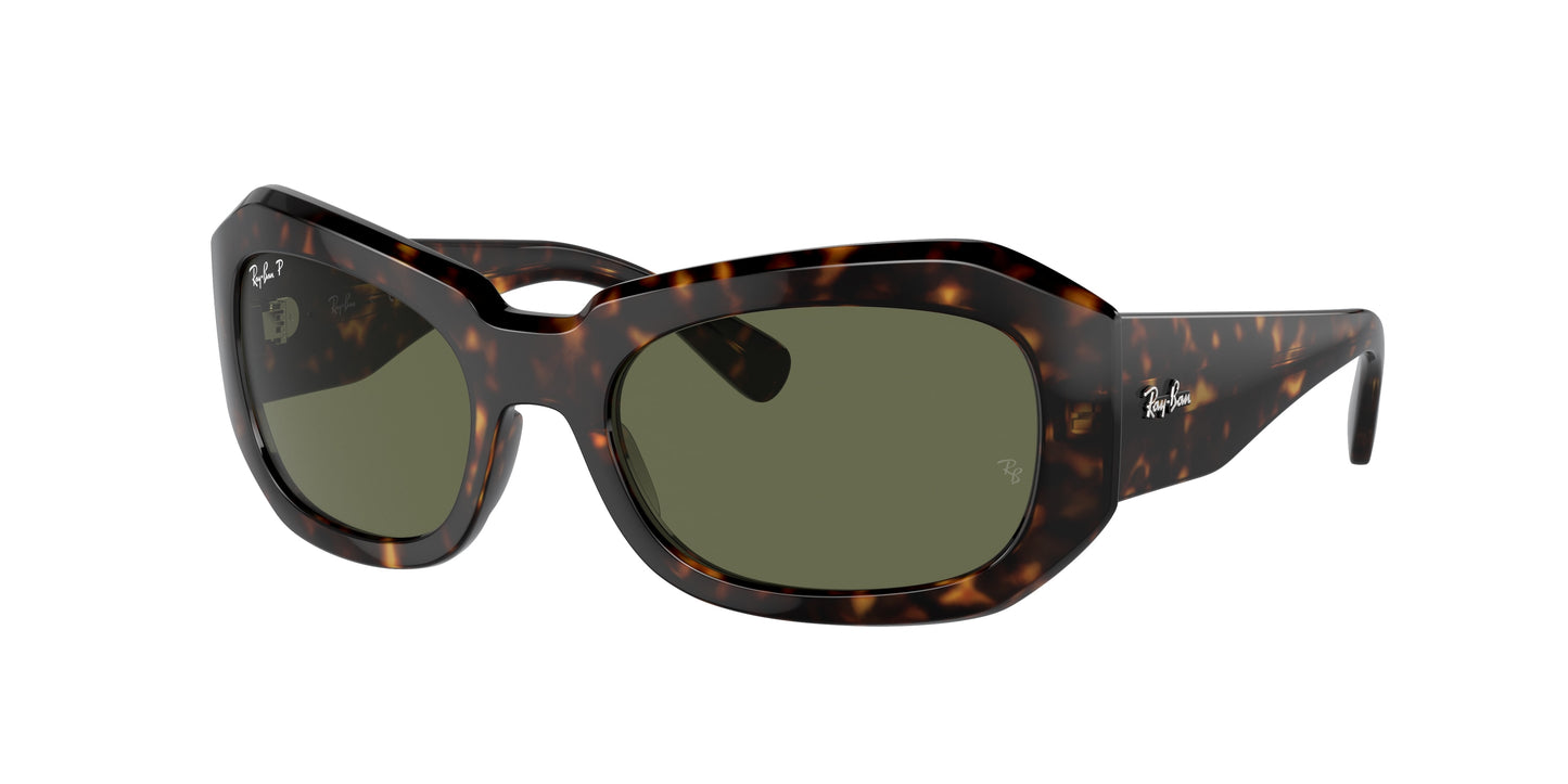 Ray-Ban BEATE RB2212 Pillow Sunglasses 902/58-Havana 56-130-20 - Color Map Tortoise