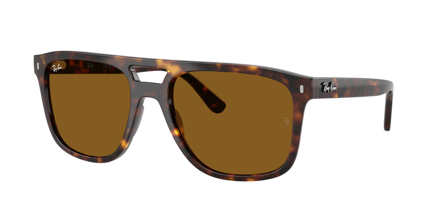 Ray-Ban RB2213 Square Sunglasses 902/33-Havana 58-150-20 - Color Map Tortoise