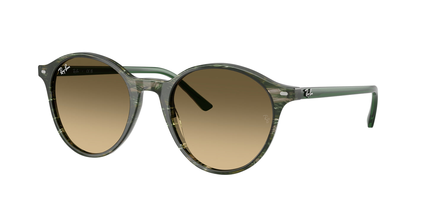 Ray-Ban BERNARD RB2230 Phantos Sunglasses 14210A-Transparent Shade Fantasy Green 53-145-21 - Color Map Multicolor
