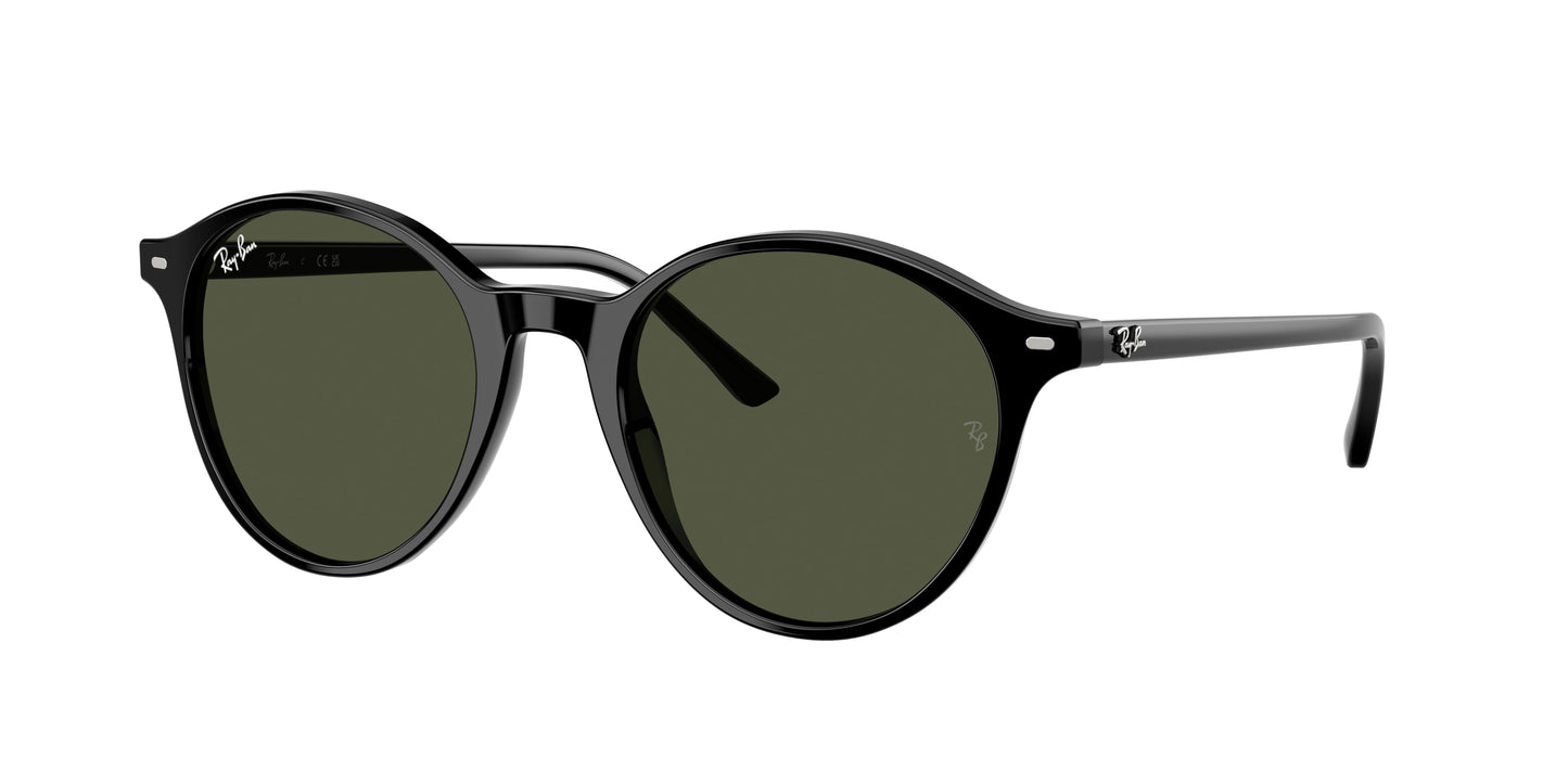 Ray-Ban BERNARD RB2230 Phantos Sunglasses 901/31-Black 53-145-21 - Color Map Black