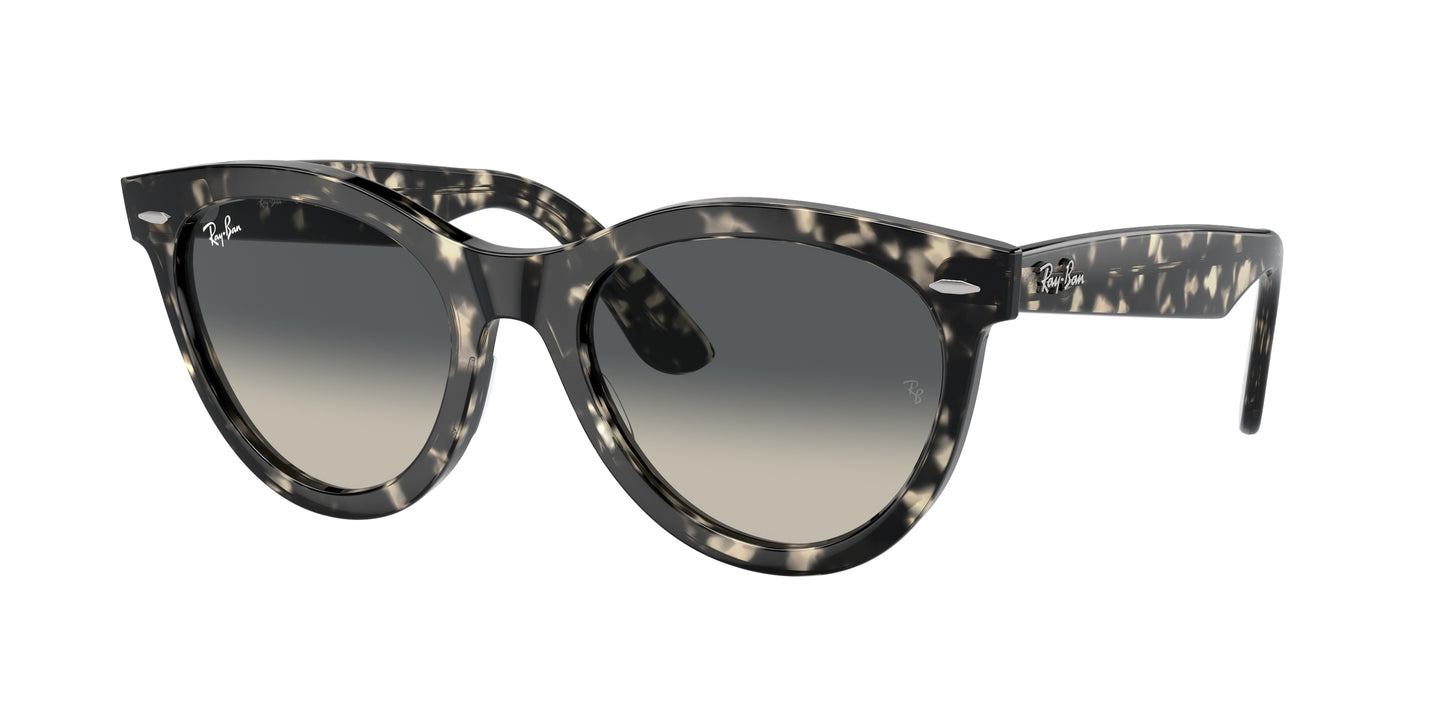 Ray-Ban WAYFARER WAY RB2241F Round Sunglasses 133371-Grey Havana 54-150-21 - Color Map Tortoise