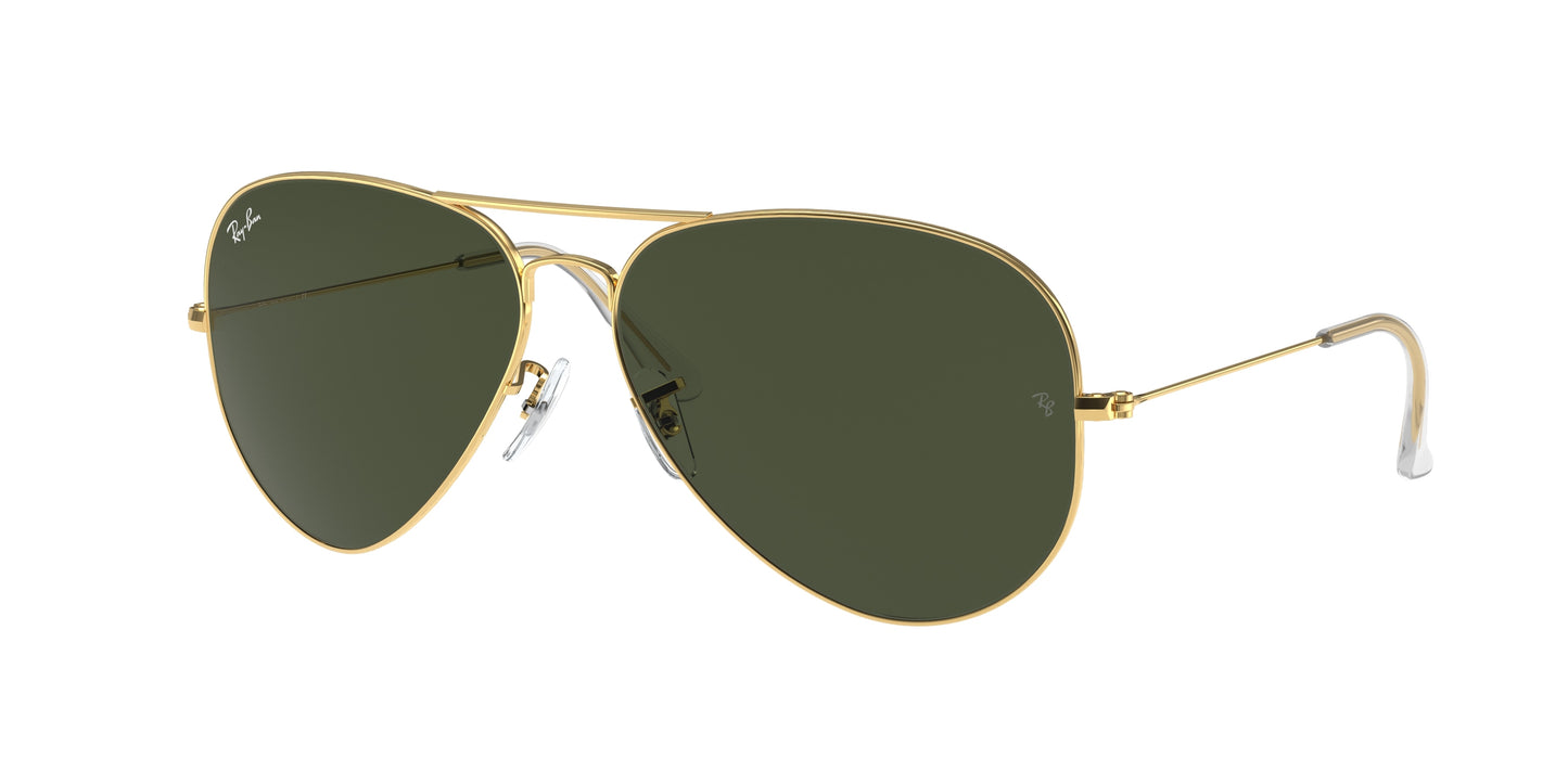 Ray-Ban AVIATOR LARGE METAL II RB3026 Pilot Sunglasses L2846-Gold 62-140-14 - Color Map Gold