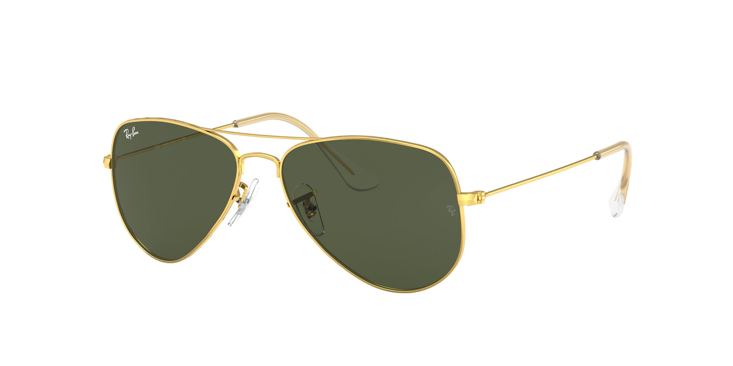 Ray-Ban AVIATOR SMALL METAL RB3044 Pilot Sunglasses L0207-Gold 52-135-14 - Color Map Gold