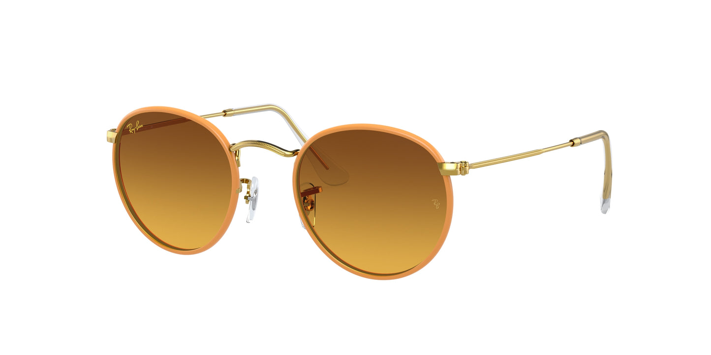 Ray-Ban ROUND FULL COLOR RB3447JM Phantos Sunglasses 91963C-Yellow 50-145-21 - Color Map Yellow