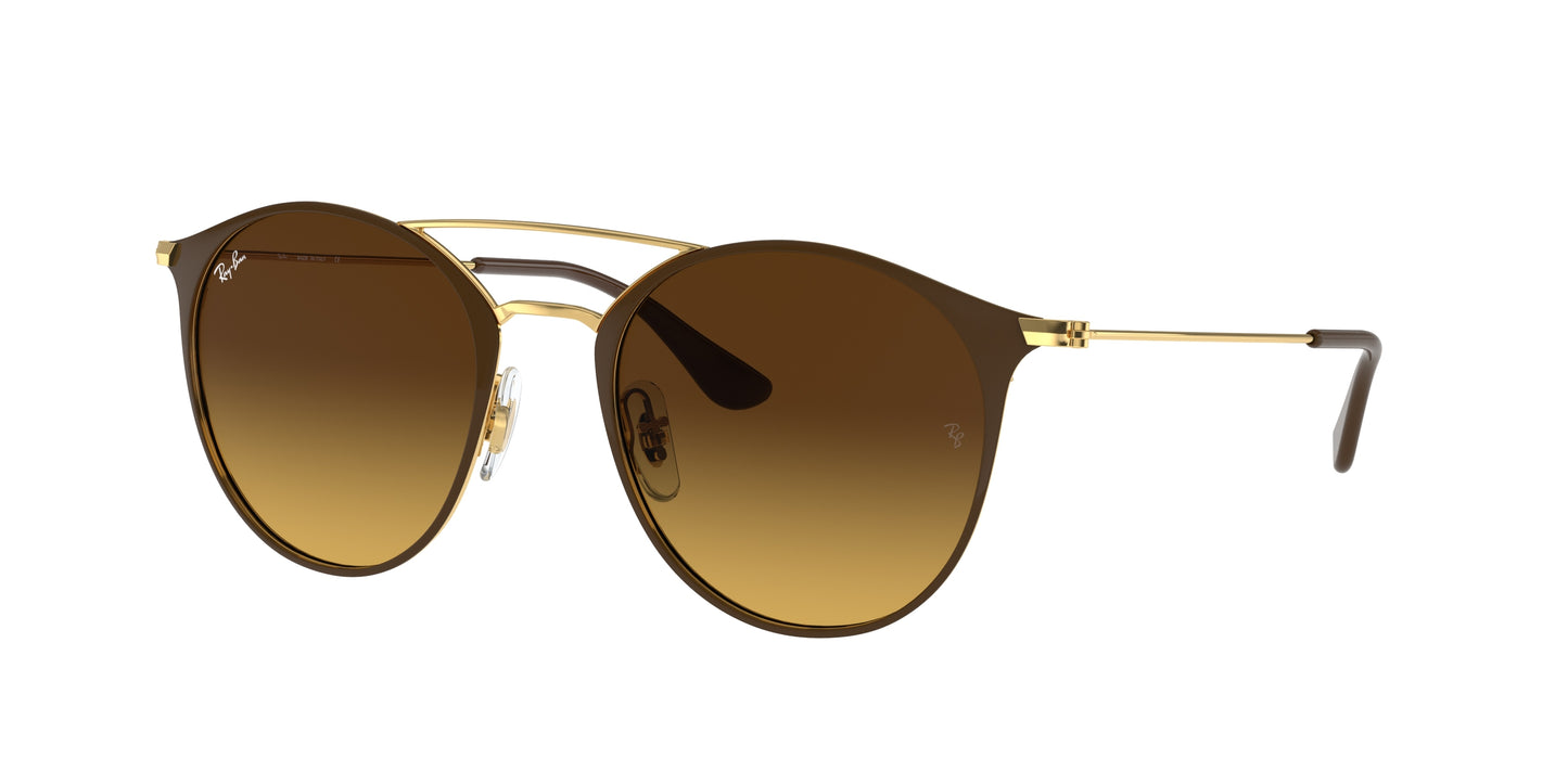 Ray-Ban RB3546 Phantos Sunglasses 900985-Brown 52-145-20 - Color Map Brown