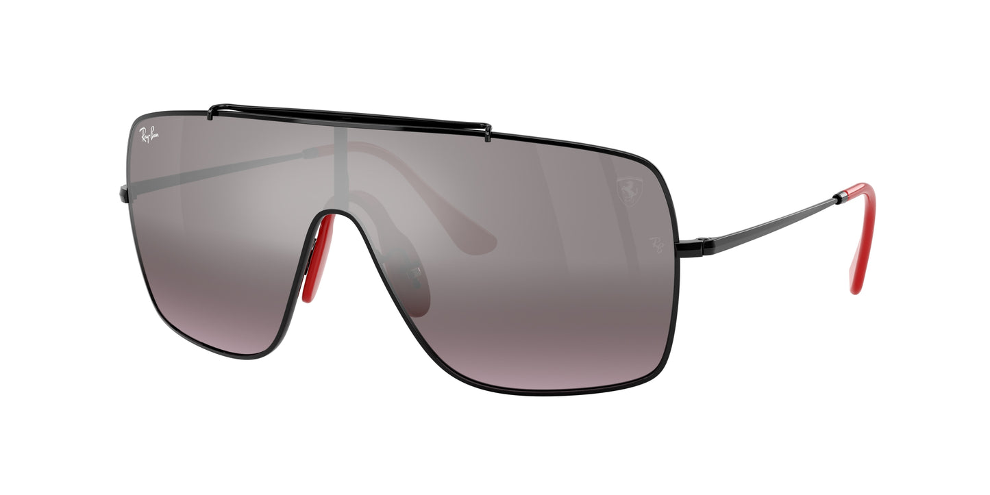Ray-Ban RB3697M Square Sunglasses F009Y3-Black 0-140-135 - Color Map Black