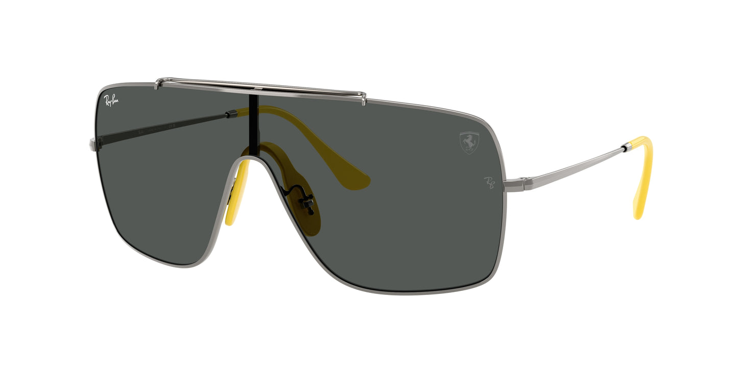 Ray-Ban RB3697M Square Sunglasses F03087-Gunmetal 0-140-135 - Color Map Grey