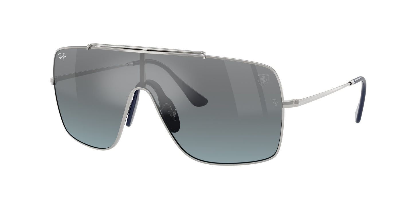 Ray-Ban RB3697M Square Sunglasses F104Y0-Silver 0-140-135 - Color Map Silver