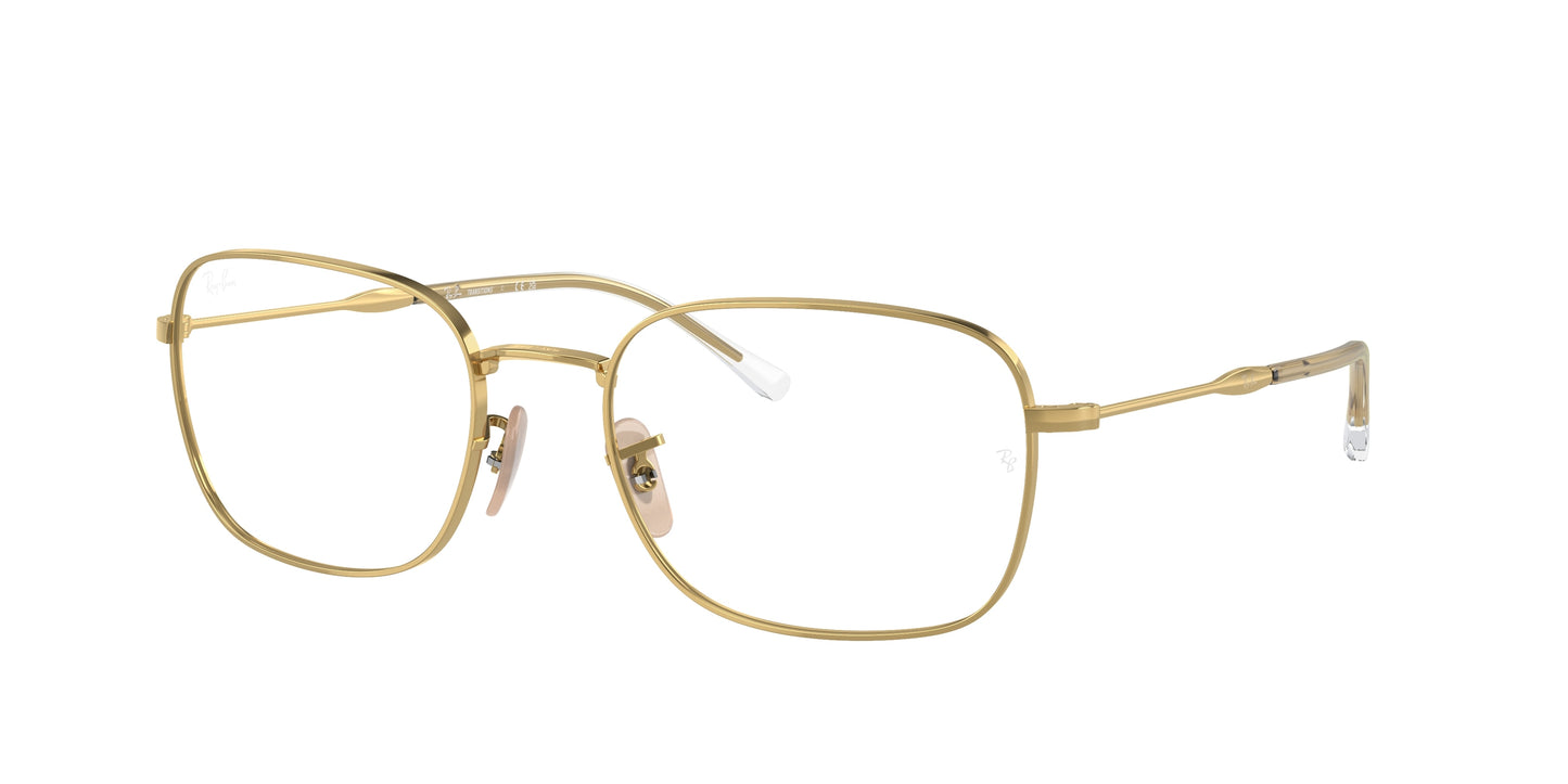 Ray-Ban RB3706 Pillow Sunglasses 001/GH-Gold 57-145-20 - Color Map Gold
