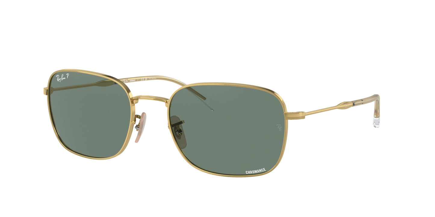Ray-Ban RB3706 Pillow Sunglasses 001/O9-Gold 57-145-20 - Color Map Gold