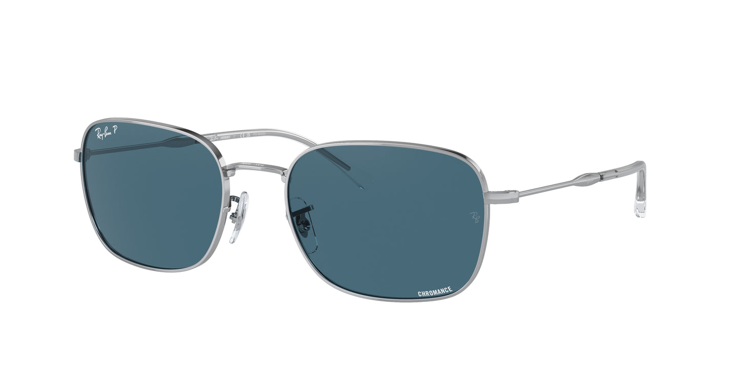 Ray-Ban RB3706 Pillow Sunglasses 003/S2-Silver 57-145-20 - Color Map Silver