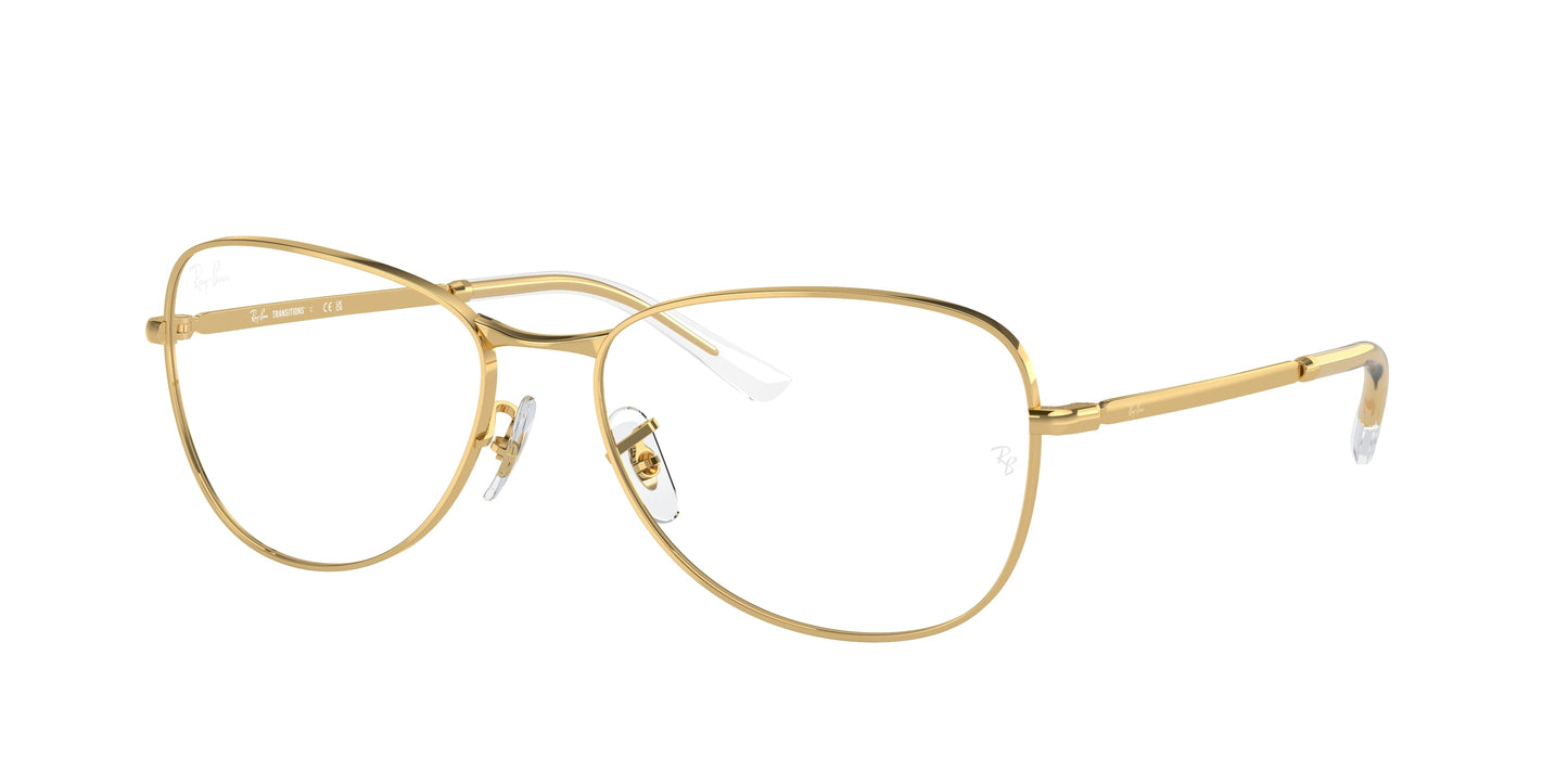 Ray-Ban RB3733 Pilot Sunglasses 001/GH-Arista Gold 59-145-17 - Color Map Gold